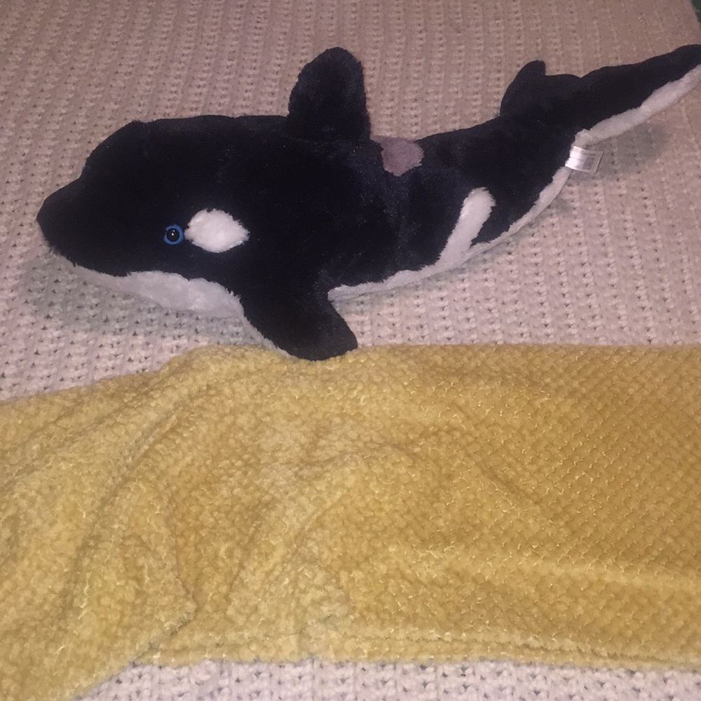 Stuffed animal killer whale